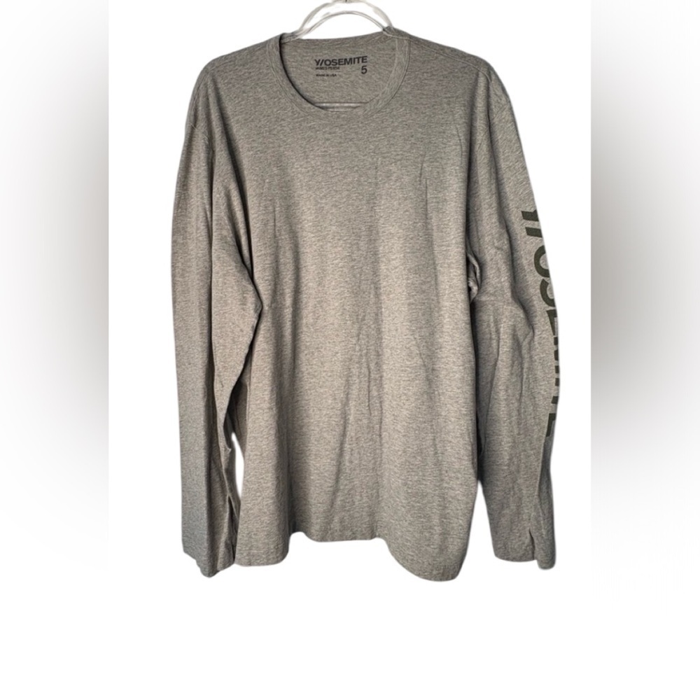 James Perse Yosemite Grey Long Sleeve Tee